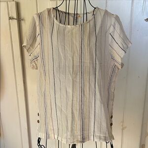 C&C California Multicolor Striped Blouse
